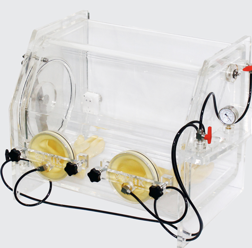 Economy Compact Laboratory Lab Vacuum Acrylic Mini Glove Box