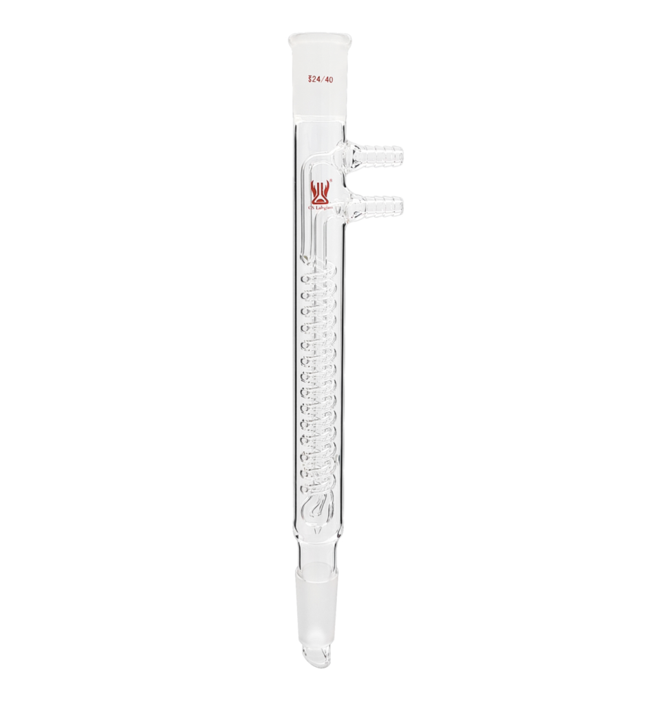 Boro 3.3 Glass Laboratory Reflux Condenser Customizable OEM