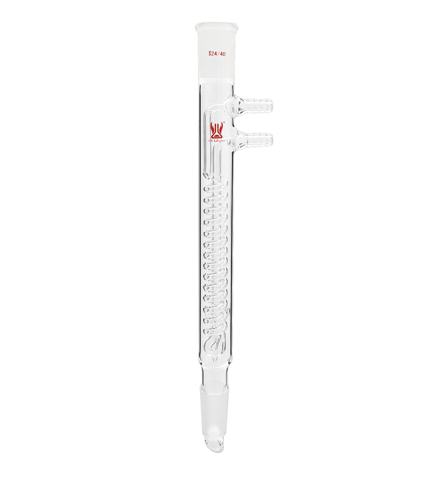 Boro 3.3 Glass Laboratory Reflux Condenser Customizable OEM