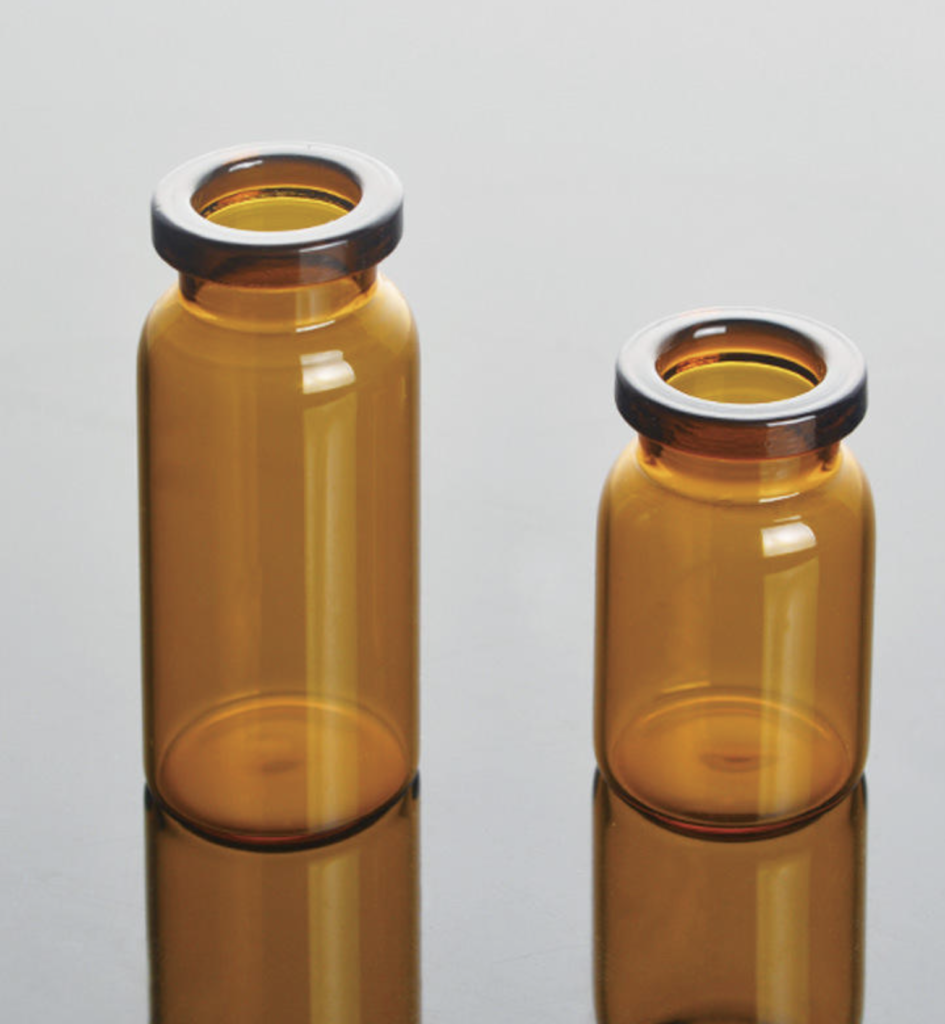 Amber Borosilicate Glass Vial